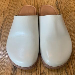WAL & PAI crème white Ogden clogs 38 39